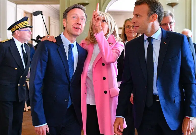Stéphane Bern coache Brigitte Macron