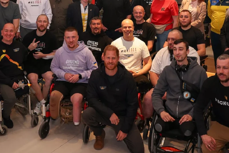 Le prince Harry en Ukraine en repérage pour Albert II ?